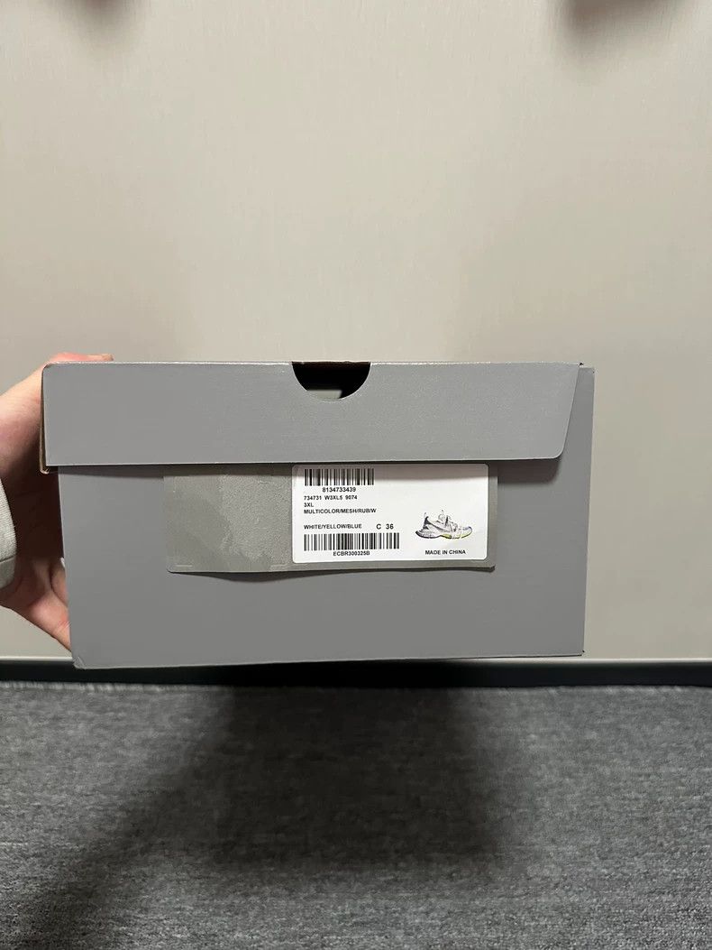Balenciaga Balenciaga Sneakers in Gray Yellow Blue Color Size US 6 / IT 36 - 9 Thumbnail