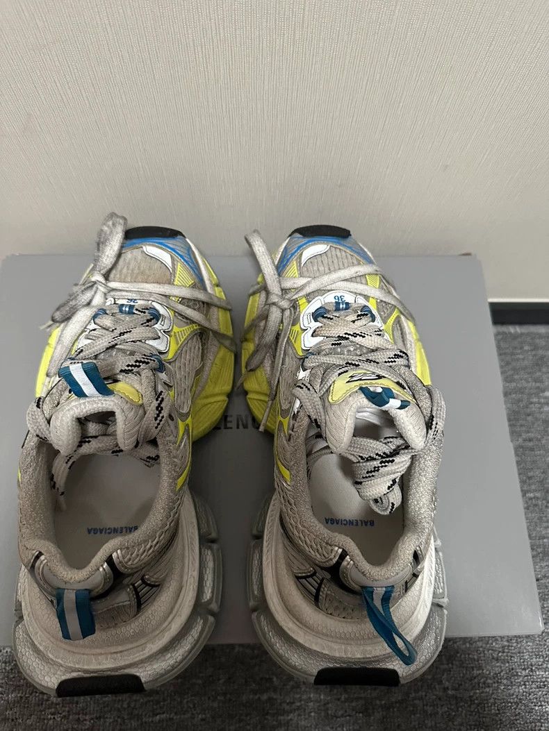 Balenciaga Balenciaga Sneakers in Gray Yellow Blue Color Size US 6 / IT 36 - 4 Thumbnail