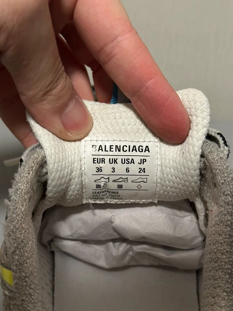 Balenciaga Balenciaga Sneakers in Gray Yellow Blue Color Size US 6 / IT 36 - 8 Thumbnail