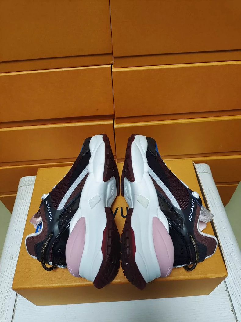 Louis Vuitton LV Run55 Women's Thick Sole Sneakers Size US 4 / IT 34 - 6 Thumbnail