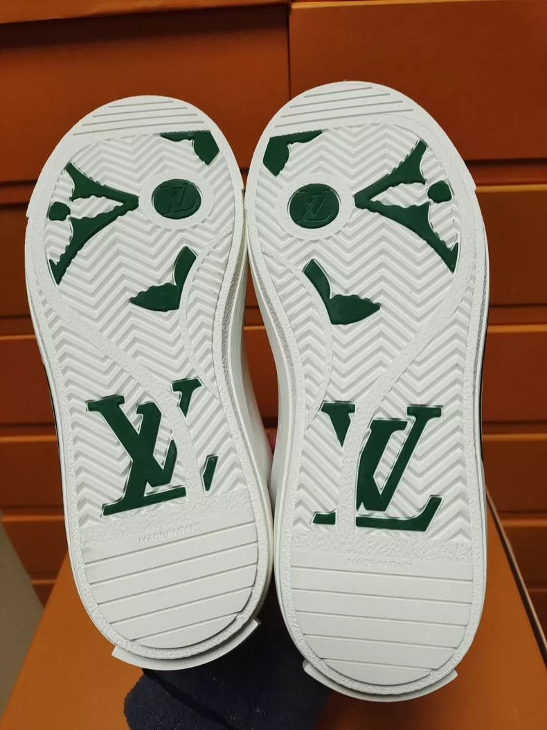 Louis Vuitton LV Women's Lace-Up Sneakers Size 34.5 Size US 4 / IT 34 - 9 Thumbnail