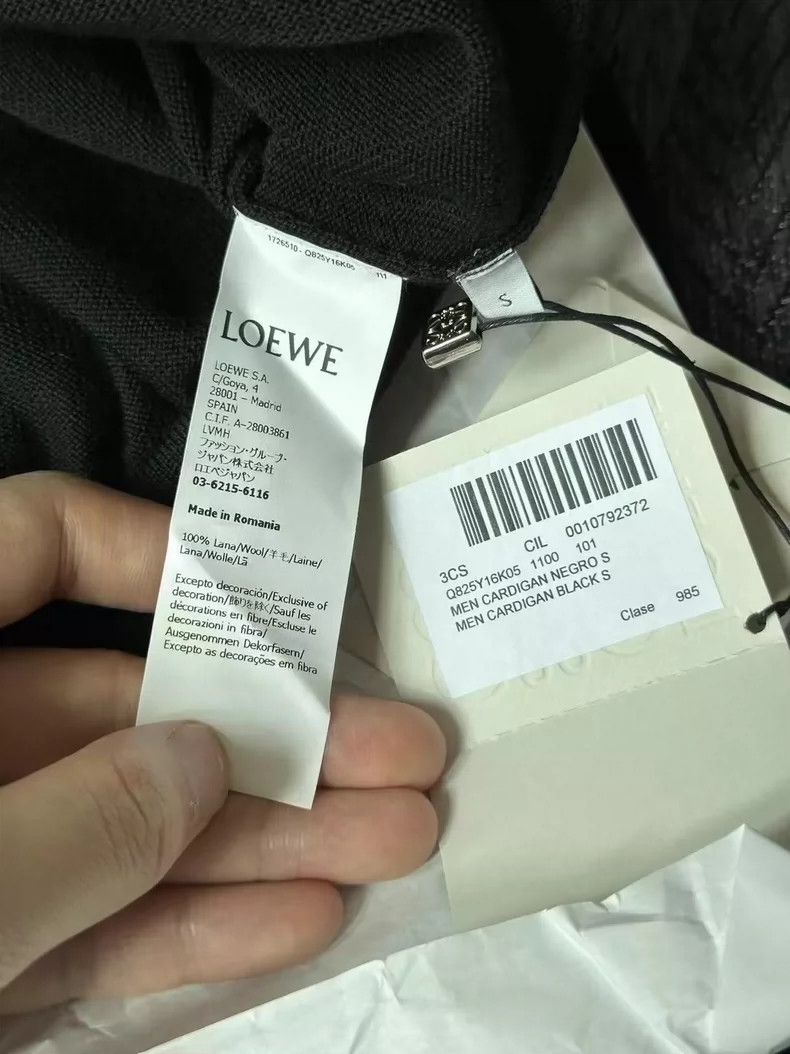 Loewe Loewe Embroidered Logo Cardigan Size S / US 4 / IT 40 - 4 Thumbnail