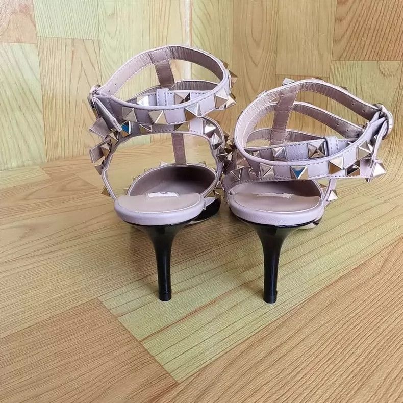 Valentino Valentino High Heels with Studded Straps Size US 8 / IT 38 - 8 Thumbnail