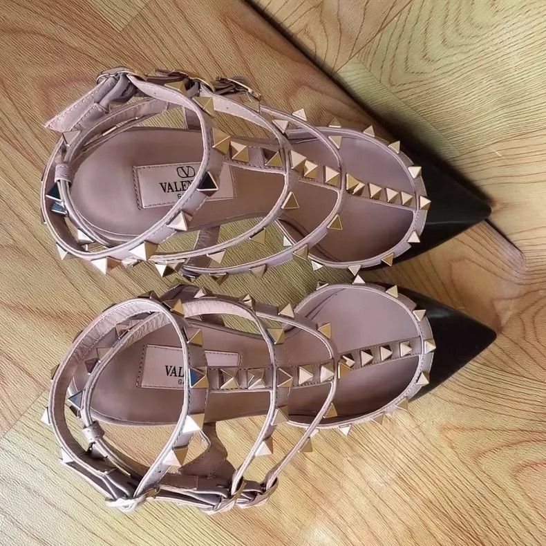Valentino Valentino High Heels with Studded Straps Size US 8 / IT 38 - 6 Thumbnail