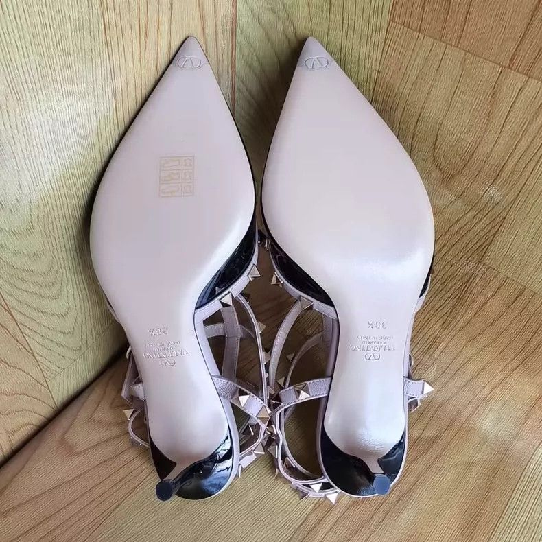 Valentino Valentino High Heels with Studded Straps Size US 8 / IT 38 - 7 Thumbnail