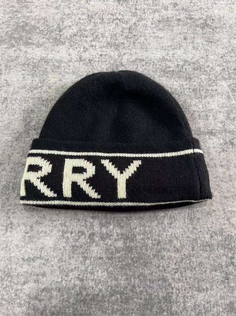 Burberry Burberry Beanie Hat with Logo Band Size ONE SIZE - 2 Thumbnail