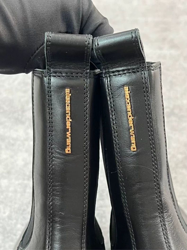 Alexander Wang Alexander Wang Black Chunky Chelsea Boots Size US 6 / IT 36 - 5 Thumbnail