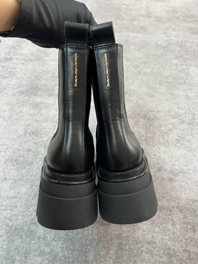Alexander Wang Alexander Wang Black Chunky Chelsea Boots Size US 6 / IT 36 - 4 Thumbnail
