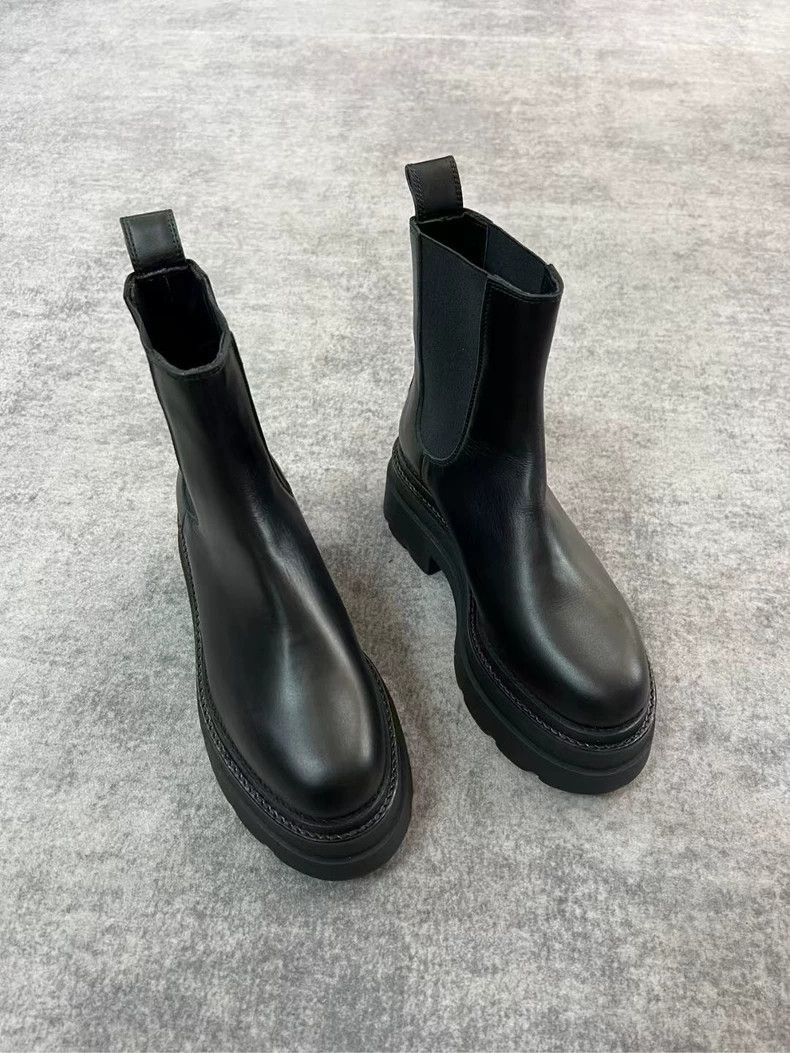 Alexander Wang Alexander Wang Black Chunky Chelsea Boots Size US 6 / IT 36 - 2 Thumbnail