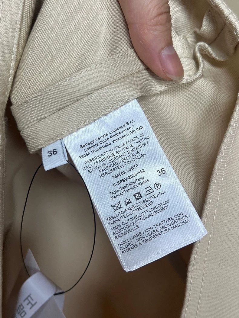 Bottega Veneta Bottega Veneta Irregular Beige Skirt Size 36" / US 14 / IT 50 - 3 Thumbnail