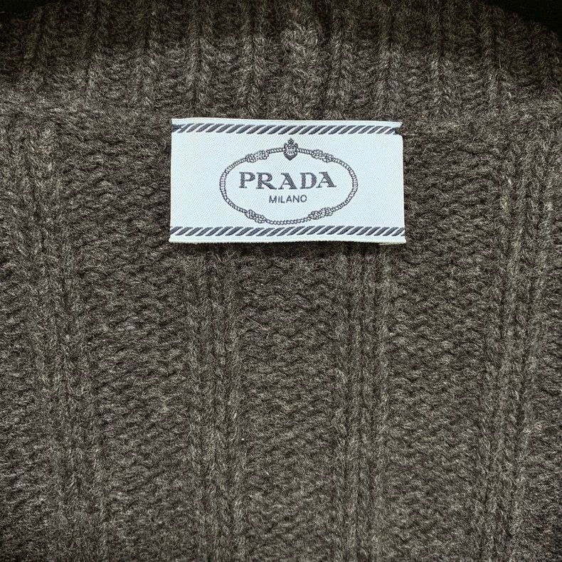 Prada Prada Fur Sleeve Sweater Cardigan Size S / US 4 / IT 40 - 3 Thumbnail