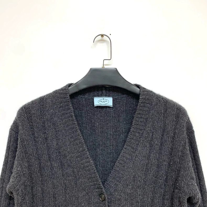 Prada Prada Fur Sleeve Sweater Cardigan Size S / US 4 / IT 40 - 5 Thumbnail