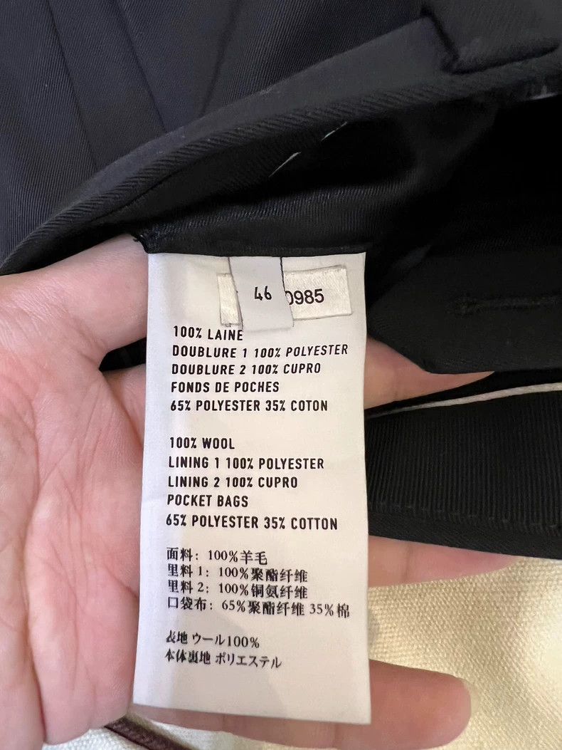 Berluti Berluti Black Zippered Trousers Size 46 Size 42" / US 20 - 6 Thumbnail