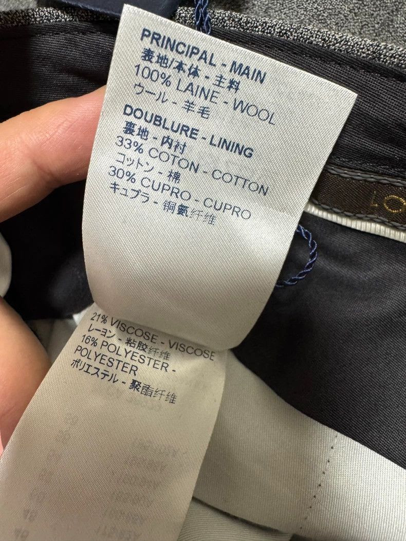 Louis Vuitton Louis Vuitton Gray Casual Pants for Men Size US 44 / EU 60 - 8 Thumbnail
