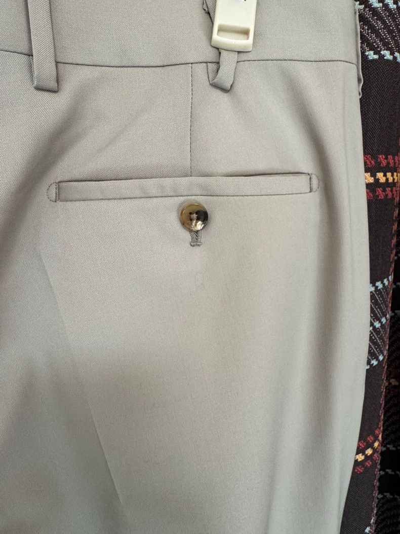 Hermes Hermes Casual Pants 100% Wool Khaki Color Size US 44 / EU 60 - 3 Thumbnail