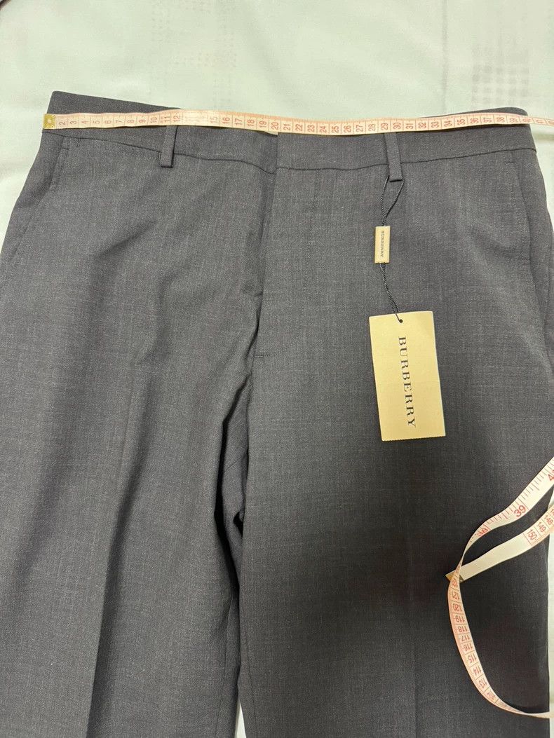 Burberry Luxury Wool Casual Pants for Men Size US 44 / EU 60 - 3 Thumbnail