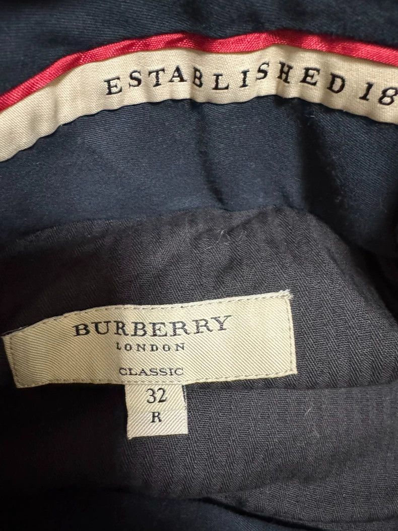 Burberry Luxury Wool Casual Pants for Men Size US 44 / EU 60 - 6 Thumbnail