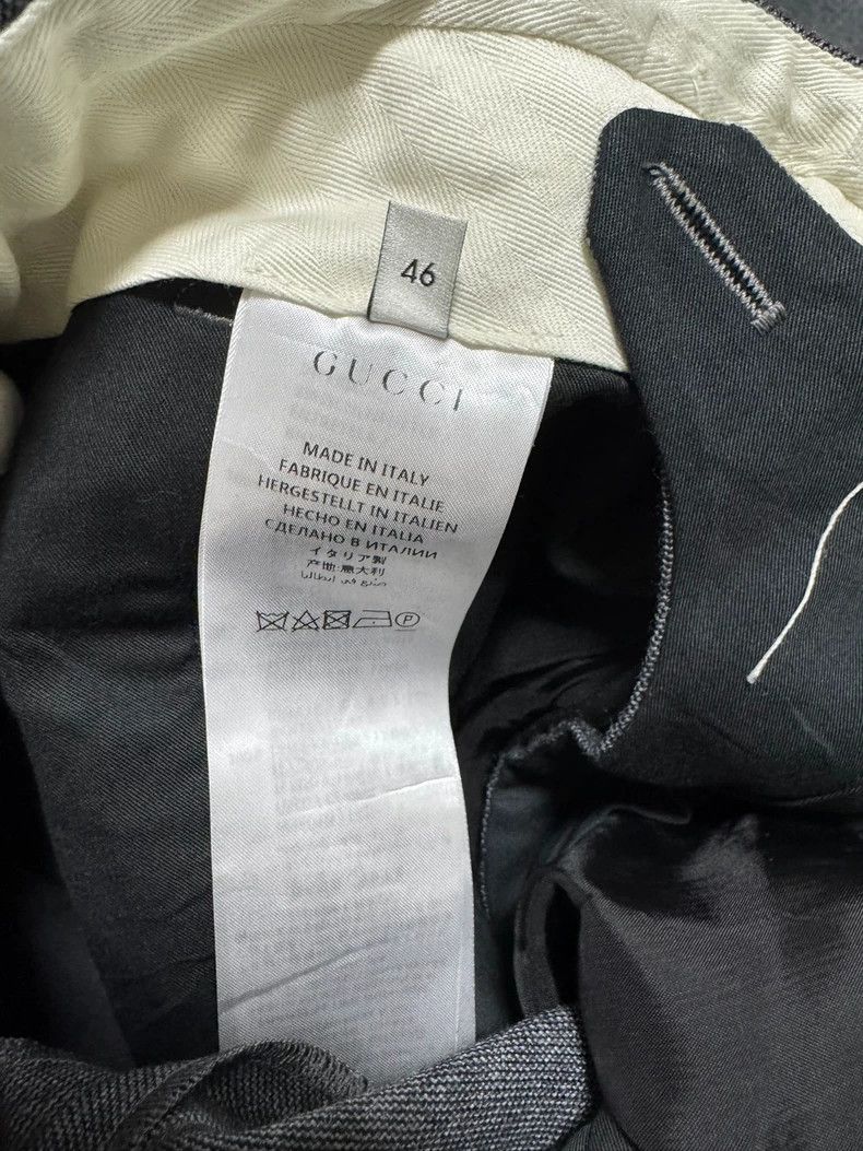 Gucci Gucci Grey Casual Pants with Unique Detailing Size US 44 / EU 60 - 7 Thumbnail