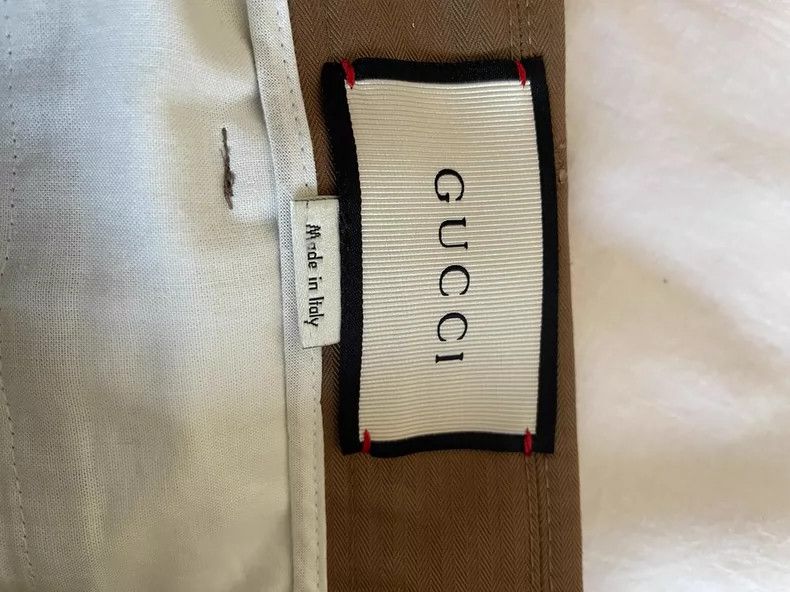 Gucci Gucci Casual Pants for Men in Khaki Size US 44 / EU 60 - 3 Thumbnail