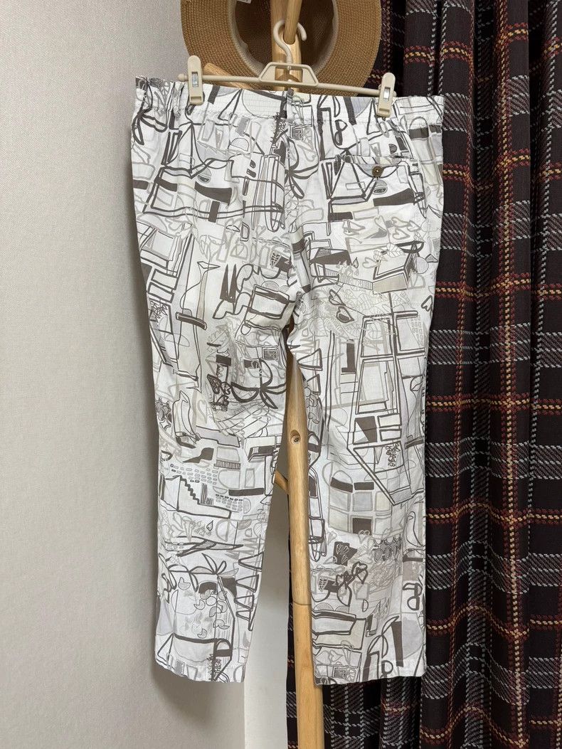 Hermes Hermes Relaxed Pants with Drawstring Waist Size US 44 / EU 60 - 2 Thumbnail