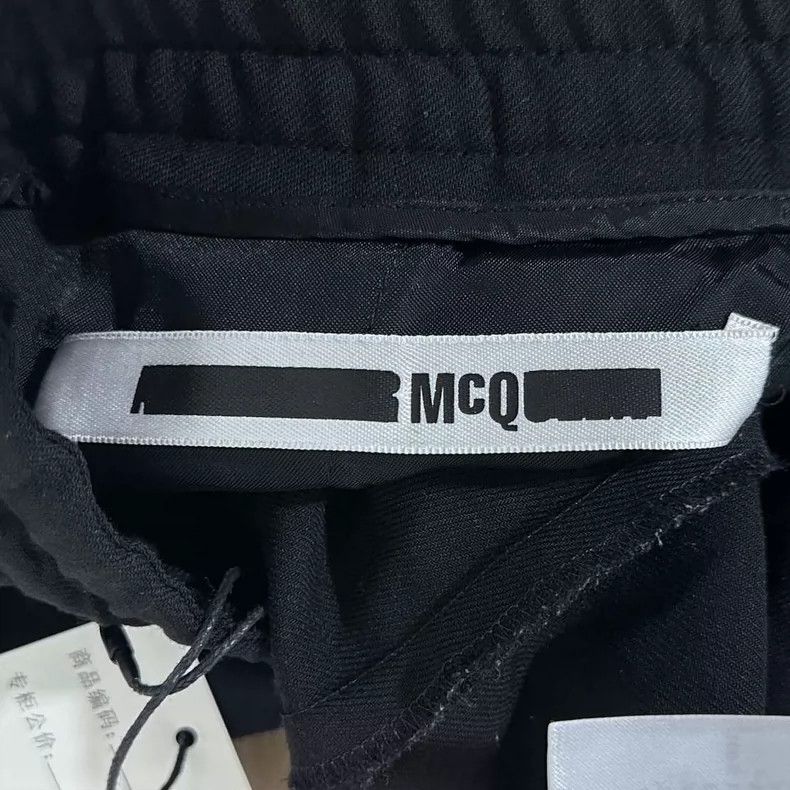 Alexander McQueen Black Drawstring Pants by Alexander McQueen Size US 44 / EU 60 - 4 Thumbnail