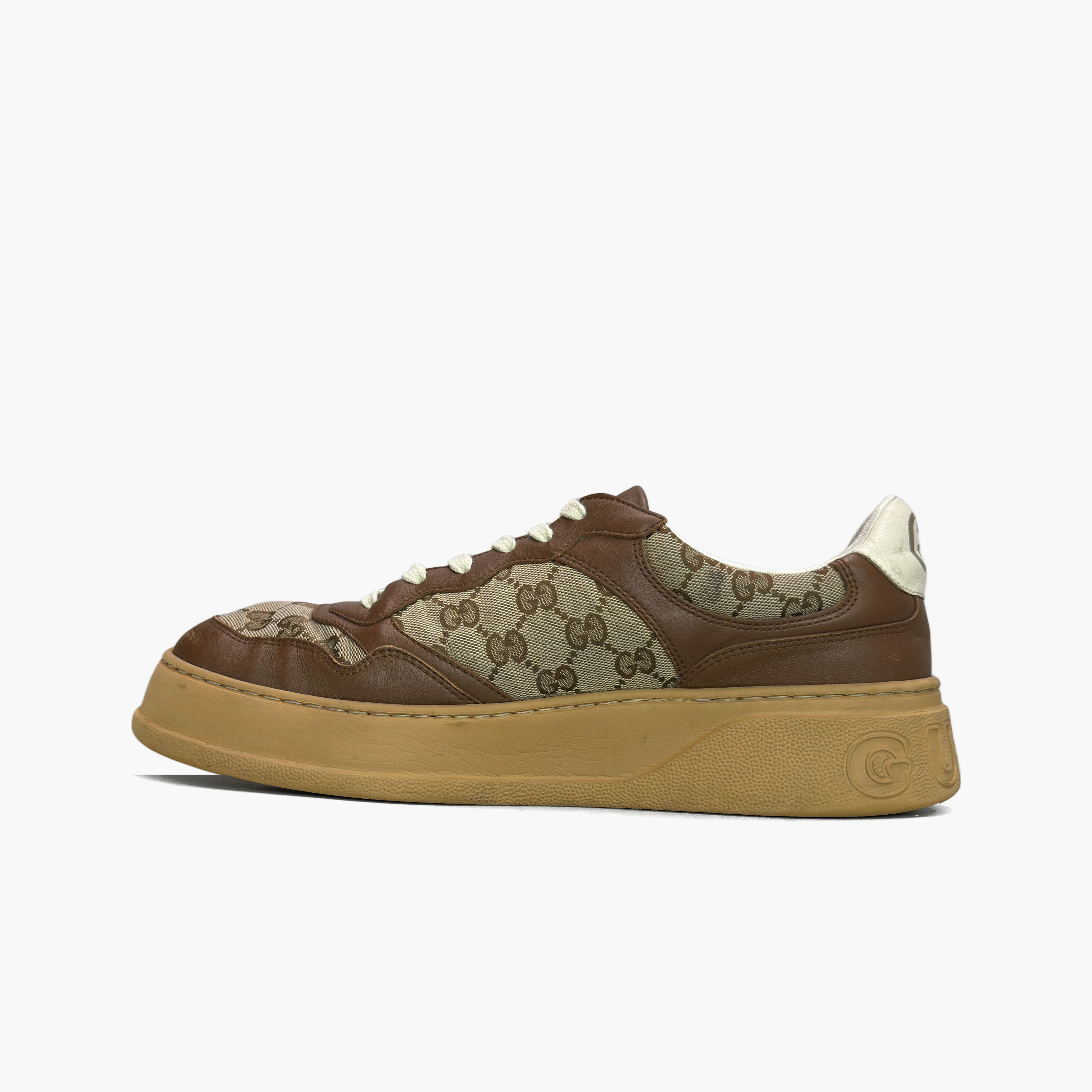 Gucci GUCCI Chunky B Casual Sneakers in Brown Size US 10.5 / EU 43-44 - 9 Thumbnail