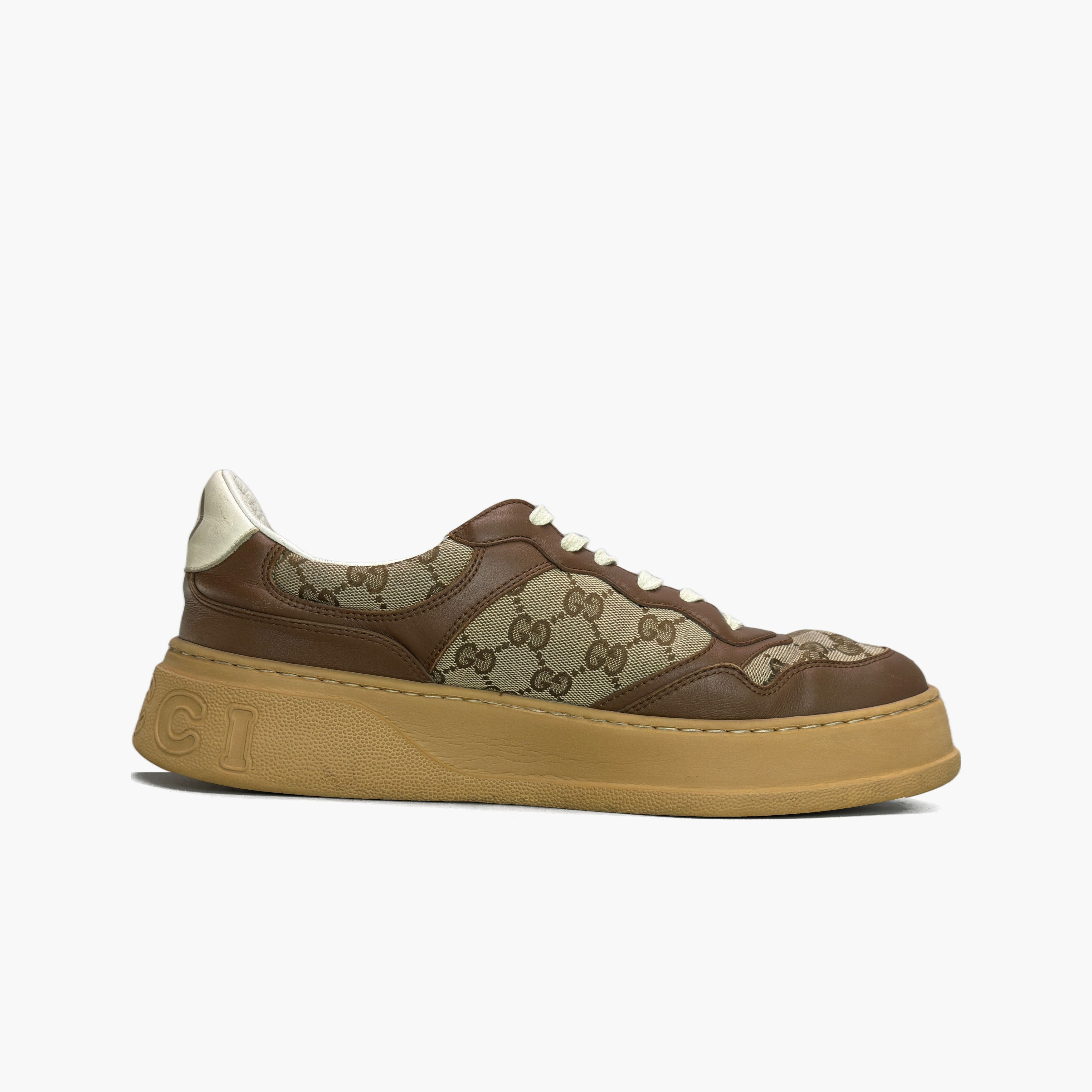 Gucci GUCCI Chunky B Casual Sneakers in Brown Size US 10.5 / EU 43-44 - 8 Thumbnail
