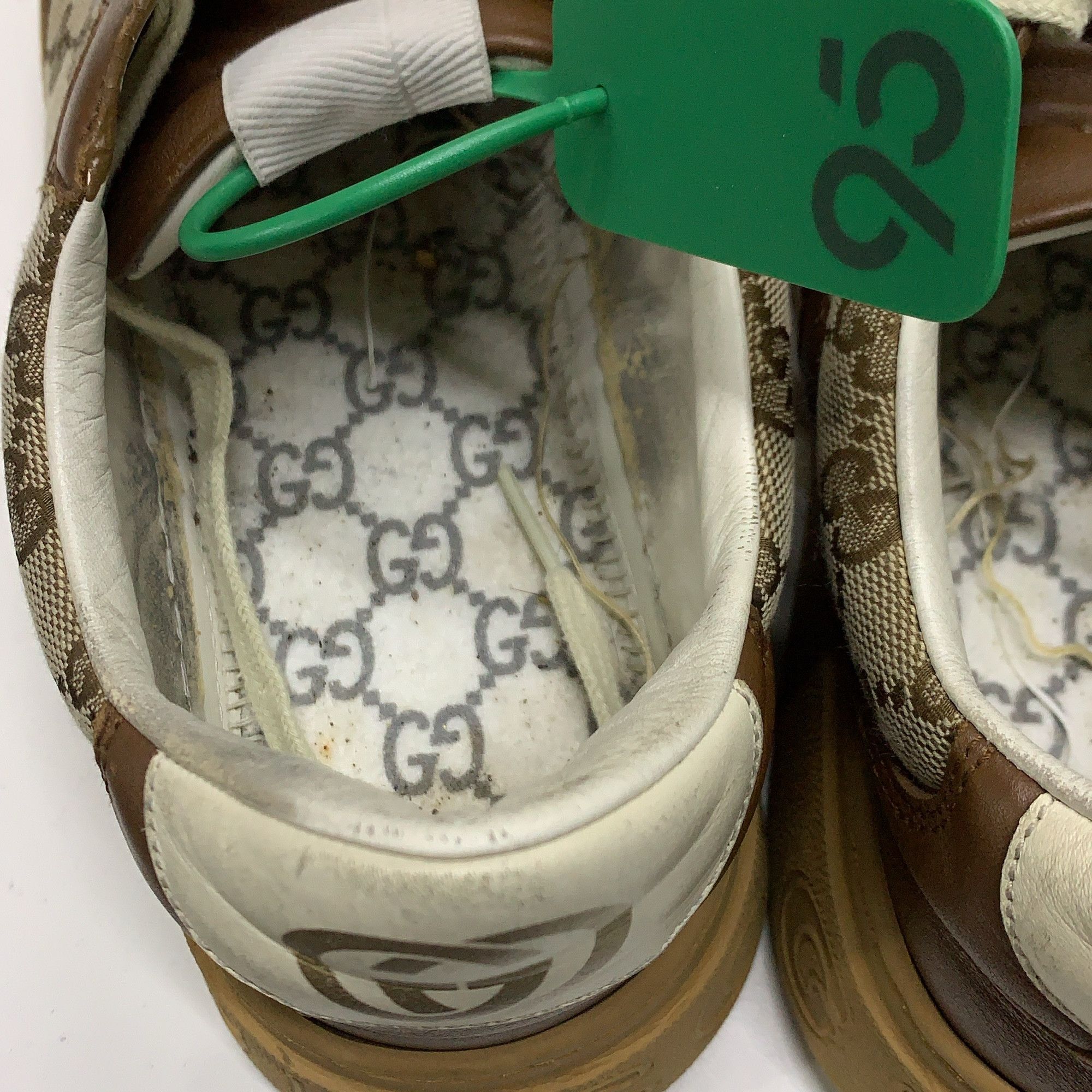 Gucci GUCCI Chunky B Casual Sneakers in Brown Size US 10.5 / EU 43-44 - 4 Thumbnail