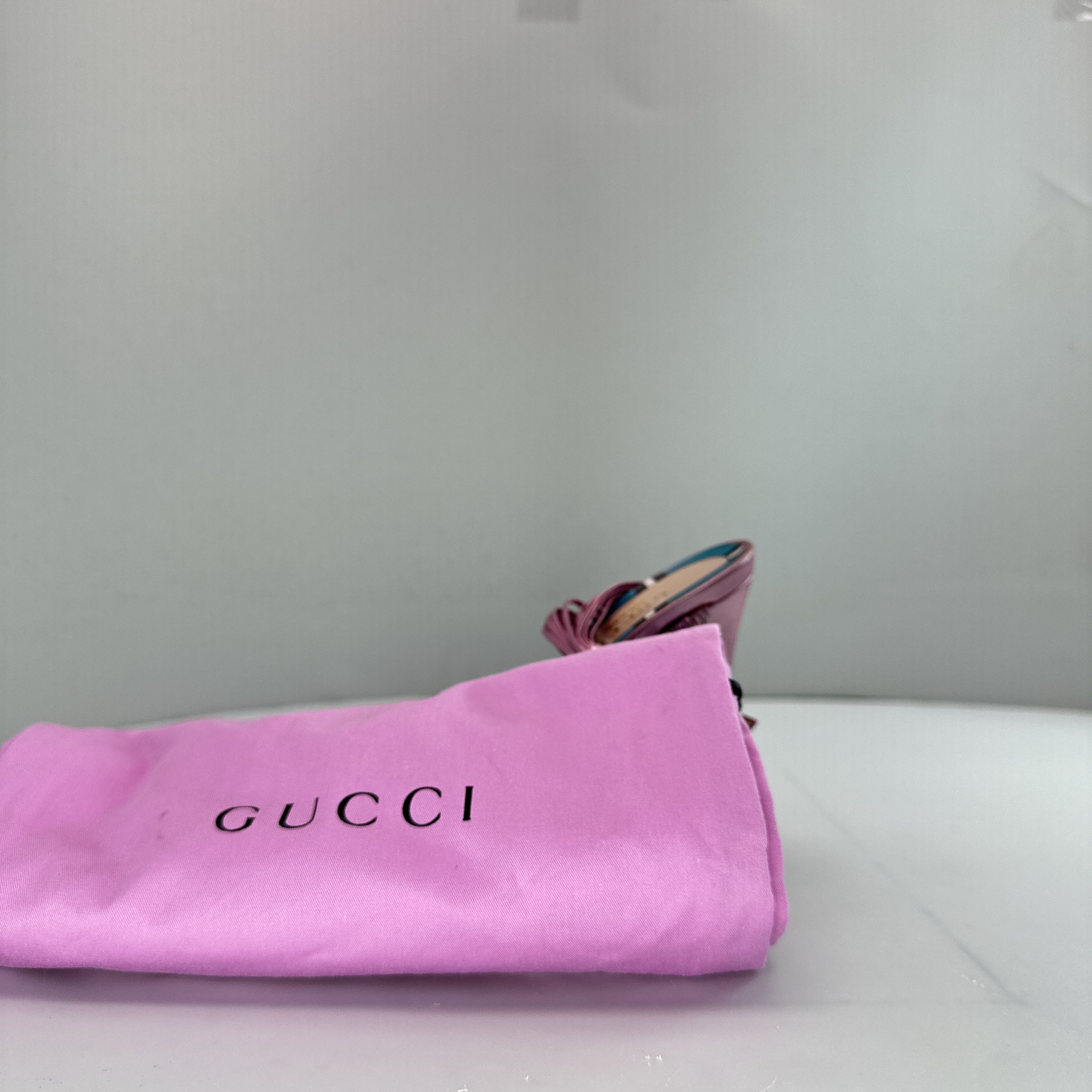 Gucci Gucci Pink Leather High Heel Sandals Size US 6 / IT 36 - 3 Thumbnail