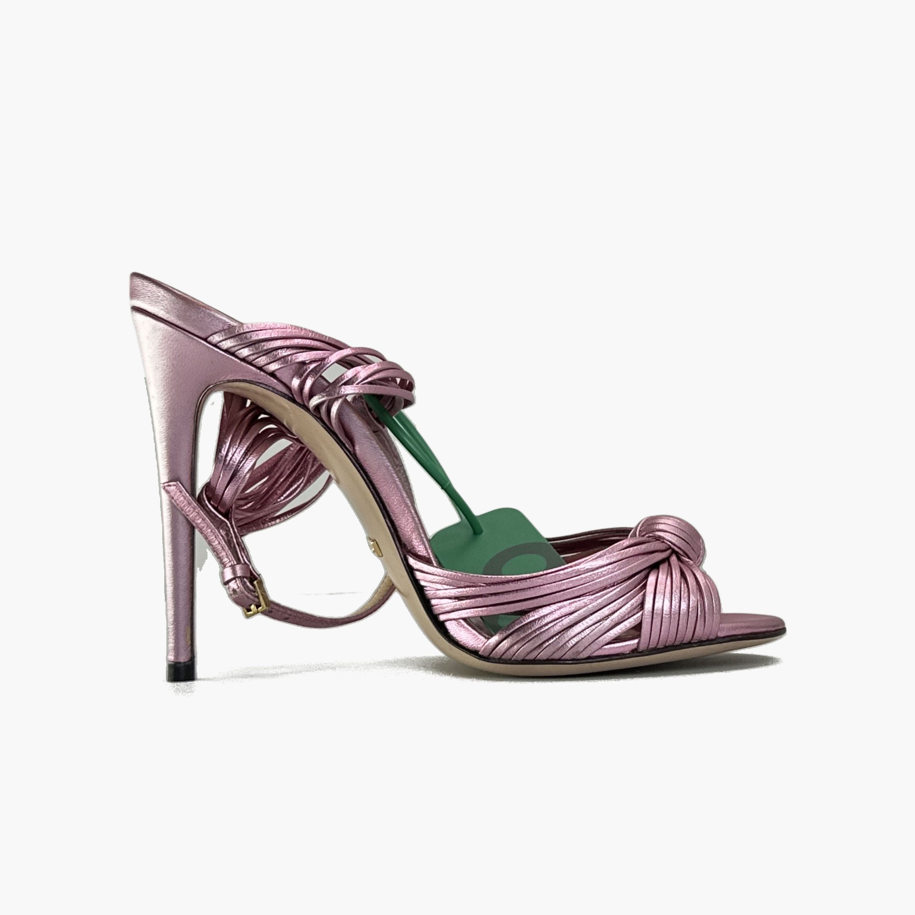 Gucci Gucci Pink Leather High Heel Sandals Size US 6 / IT 36 - 6 Thumbnail