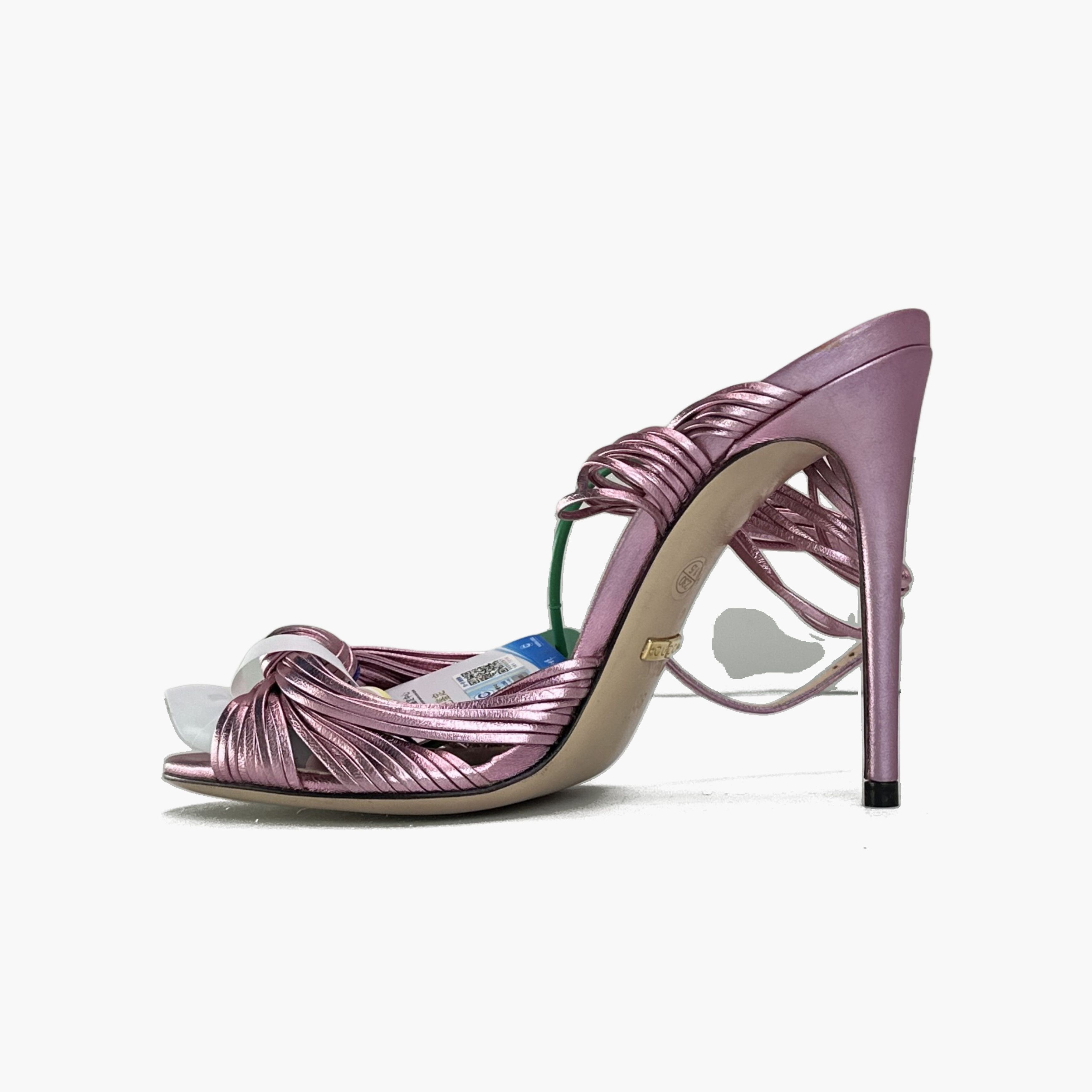 Gucci Gucci Pink Leather High Heel Sandals Size US 6 / IT 36 - 7 Thumbnail