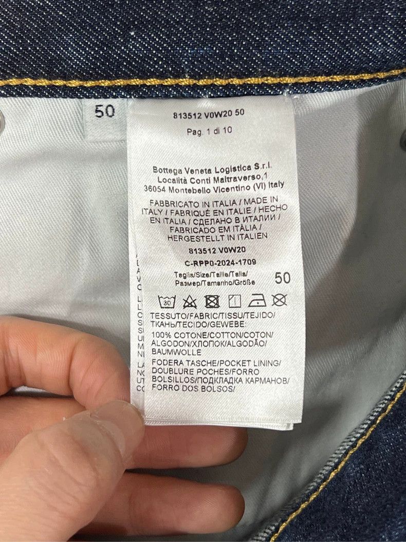 Bottega Veneta Bottega Veneta Woven Check Denim Pants Size US 44 / EU 60 - 4 Thumbnail