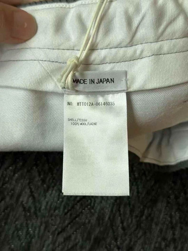 Thom Browne Thom Browne Gray Wool Sports Pants Size US 26 / EU 42 - 4 Thumbnail