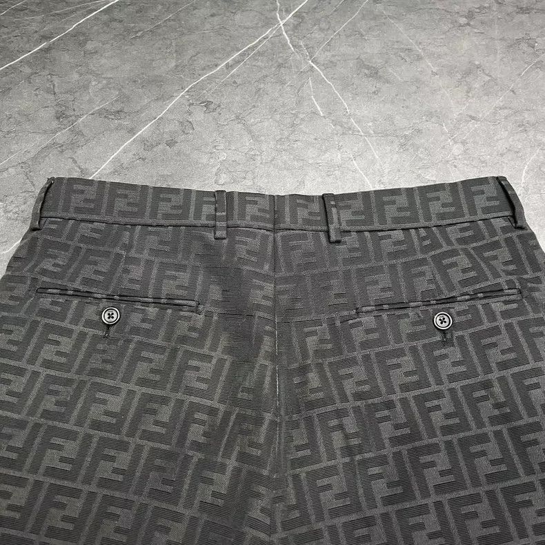 Fendi Fendi Logo Print Casual Shorts Size US 44 / EU 60 - 5 Thumbnail