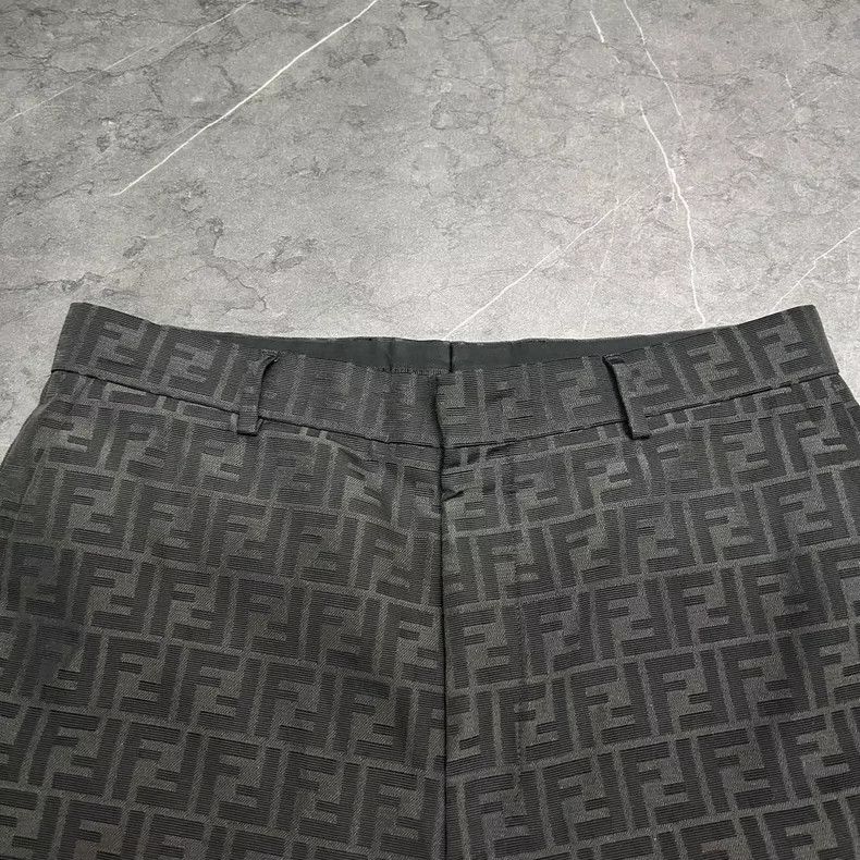 Fendi Fendi Logo Print Casual Shorts Size US 44 / EU 60 - 3 Thumbnail
