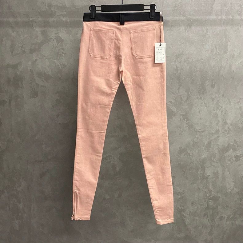 Balenciaga Pink Spliced Pattern Casual Pants Size M Size US 32 / EU 48 - 2 Thumbnail