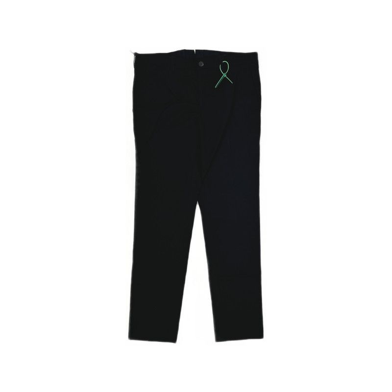 Prada Prada Solid Black Business Trousers for Men Size US 44 / EU 60 - 5 Thumbnail