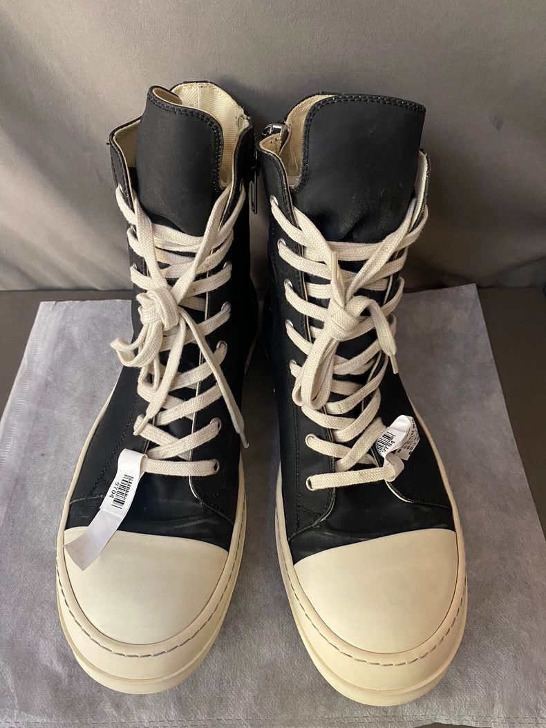 Rick Owens Rick Owens High-Top Sneakers Size 43.5 Size US 10.5 / EU 43-44 - 2 Thumbnail