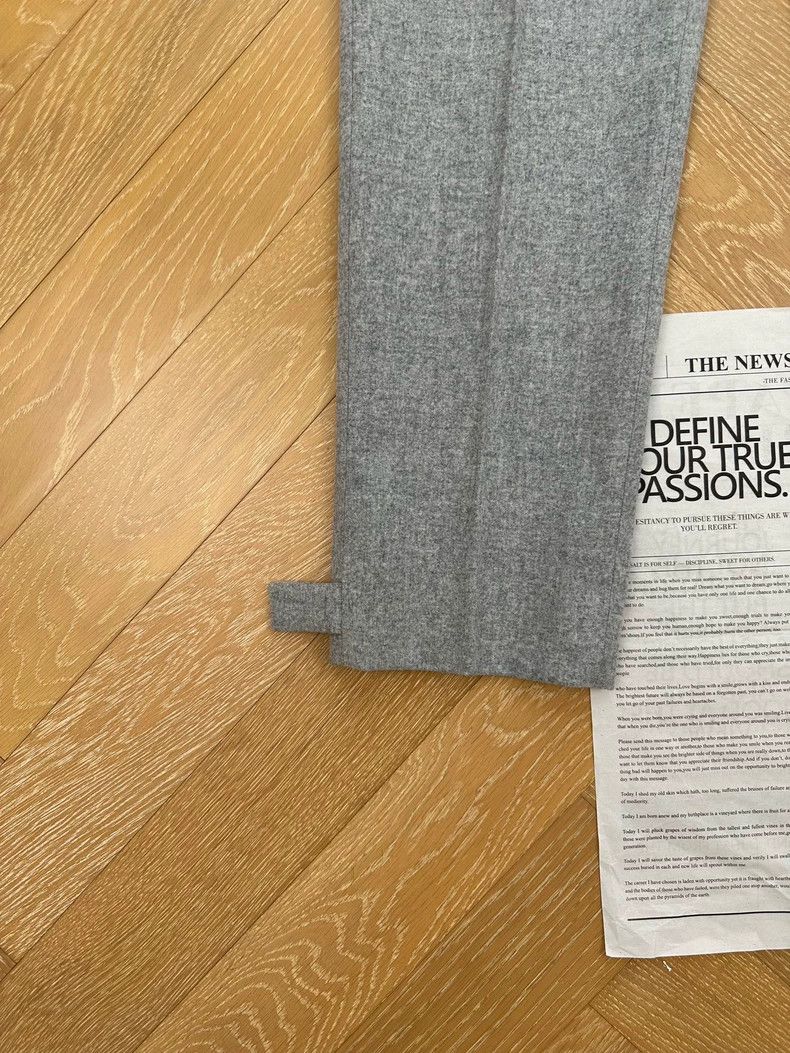 Ermenegildo Zegna Ermenegildo Zegna Gray Cashmere Suit Pants Size US 44 / EU 60 - 4 Thumbnail
