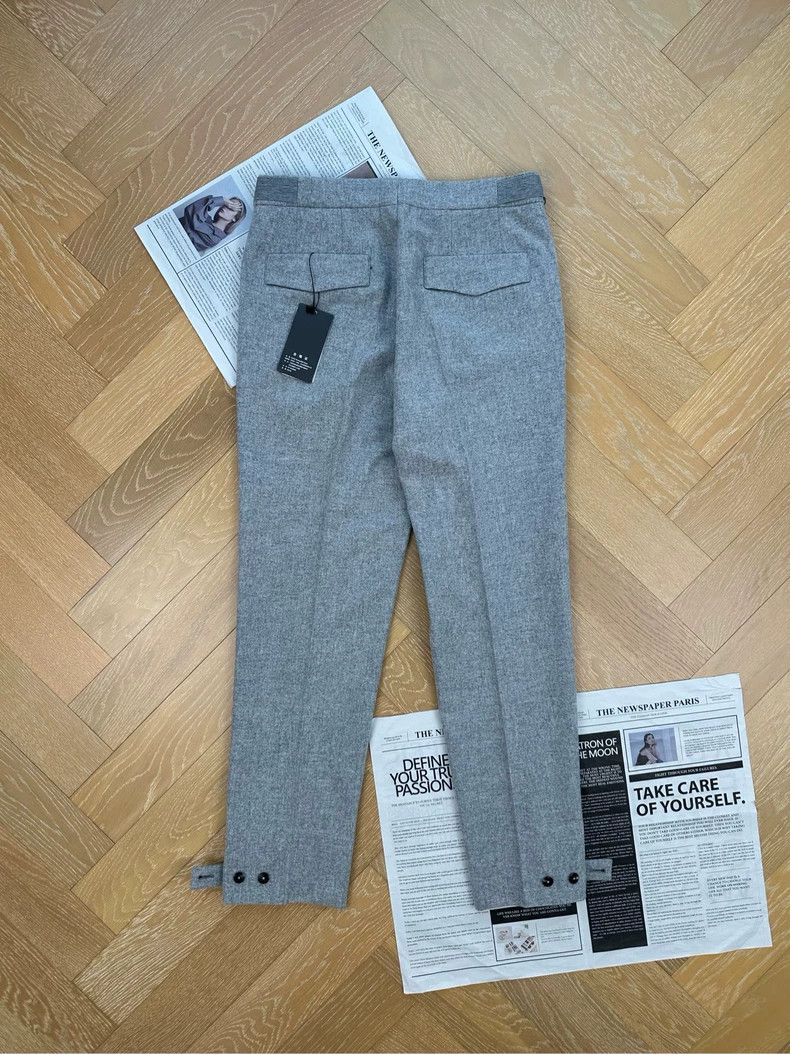 Ermenegildo Zegna Ermenegildo Zegna Gray Cashmere Suit Pants Size US 44 / EU 60 - 2 Thumbnail