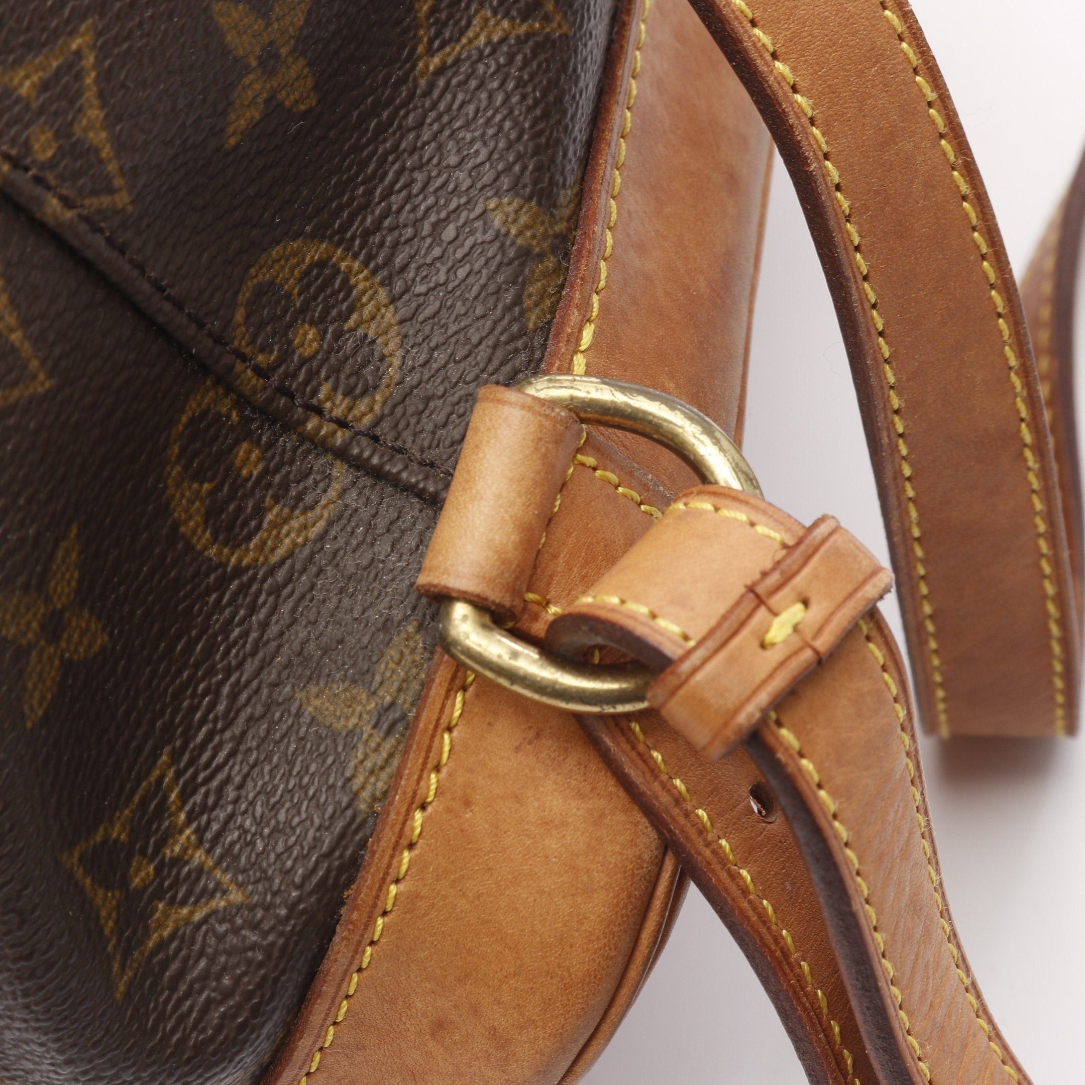 Louis Vuitton Louis Vuitton Montsouris Mm Monogram Backpack Rucksack Leather Brown Size ONE SIZE - 8 Thumbnail