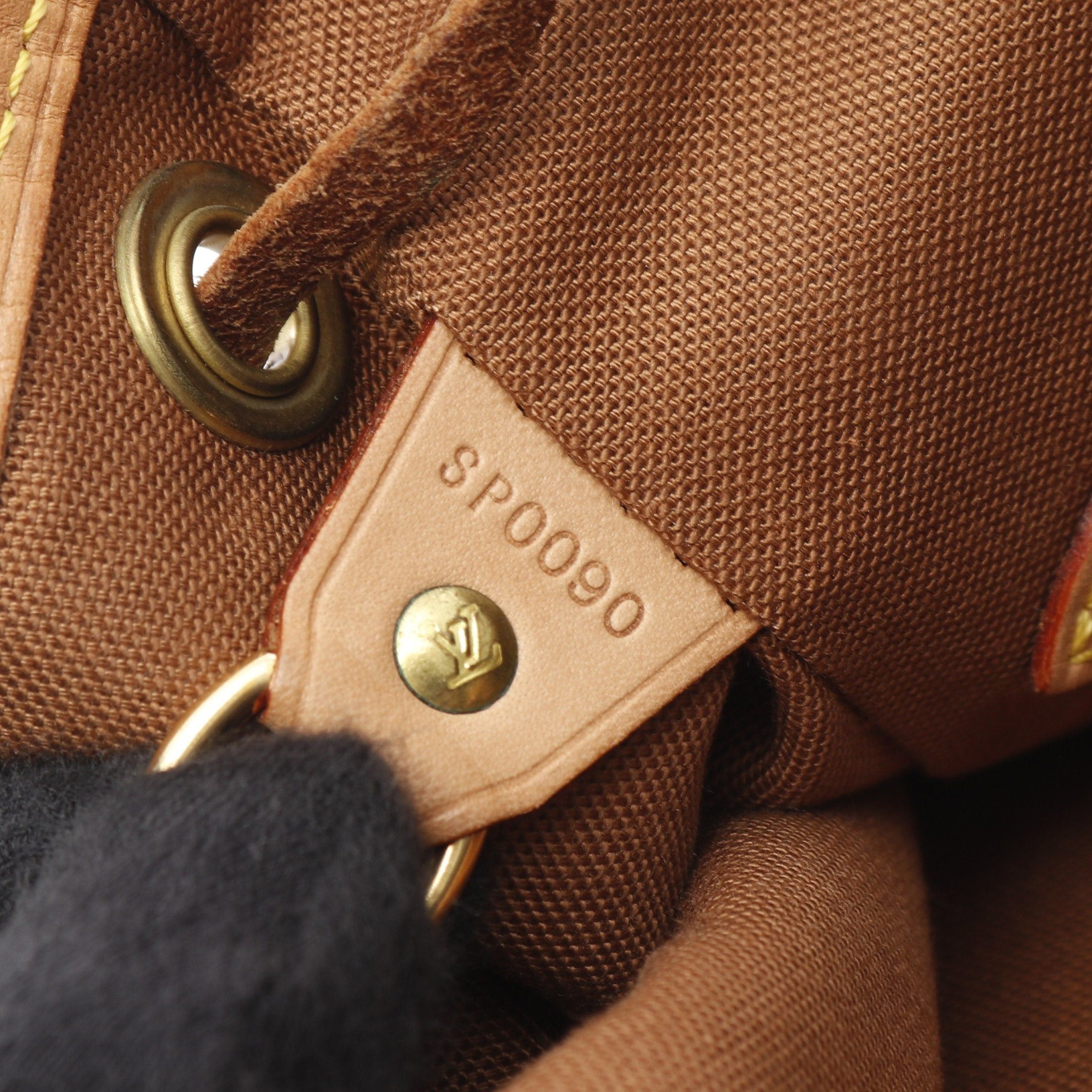 Louis Vuitton Louis Vuitton Montsouris Mm Monogram Backpack Rucksack Leather Brown Size ONE SIZE - 5 Thumbnail