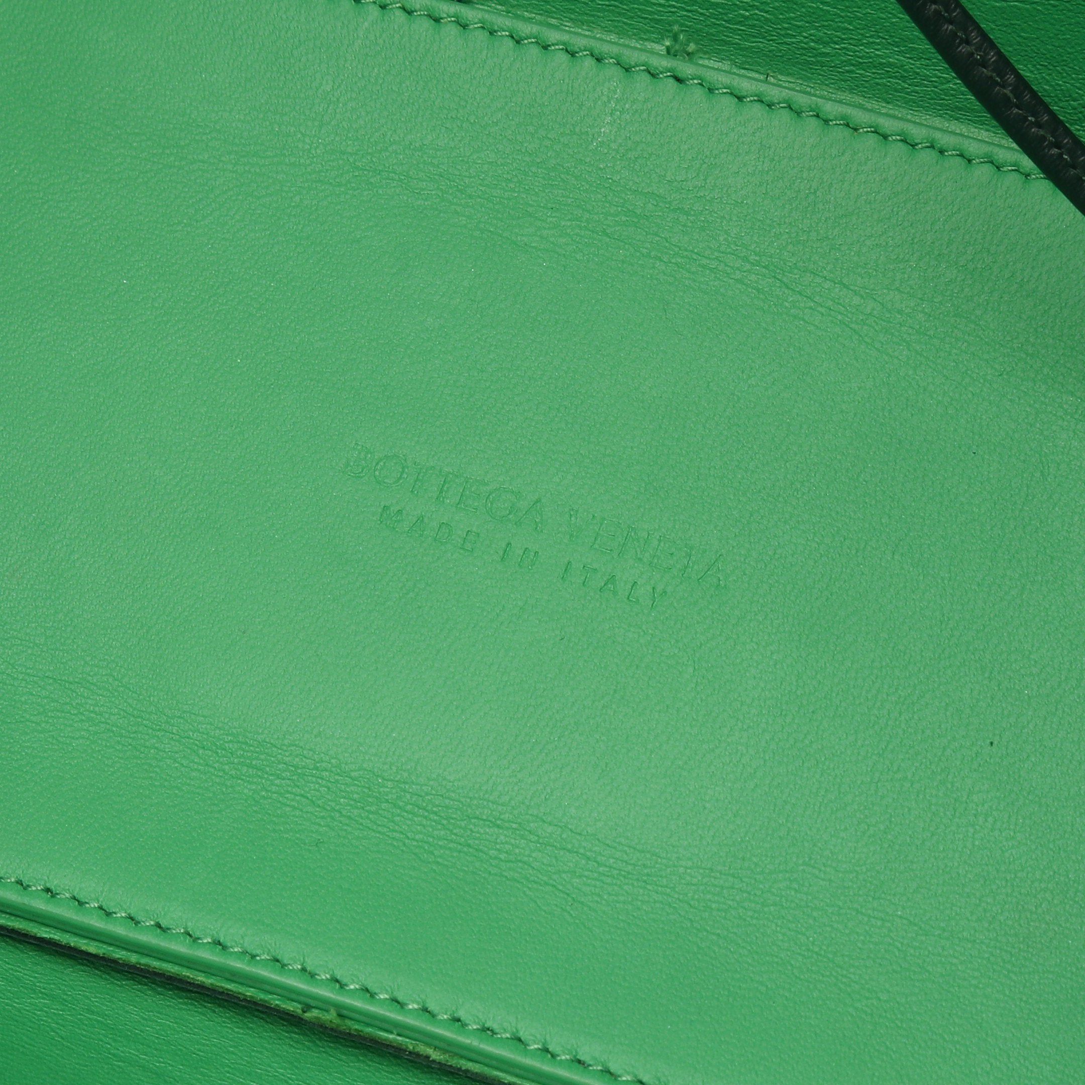 Bottega Veneta Bottega Veneta Arco Maxi Intrecciato Handbag Tote Bag Leather Green Size ONE SIZE - 4 Thumbnail