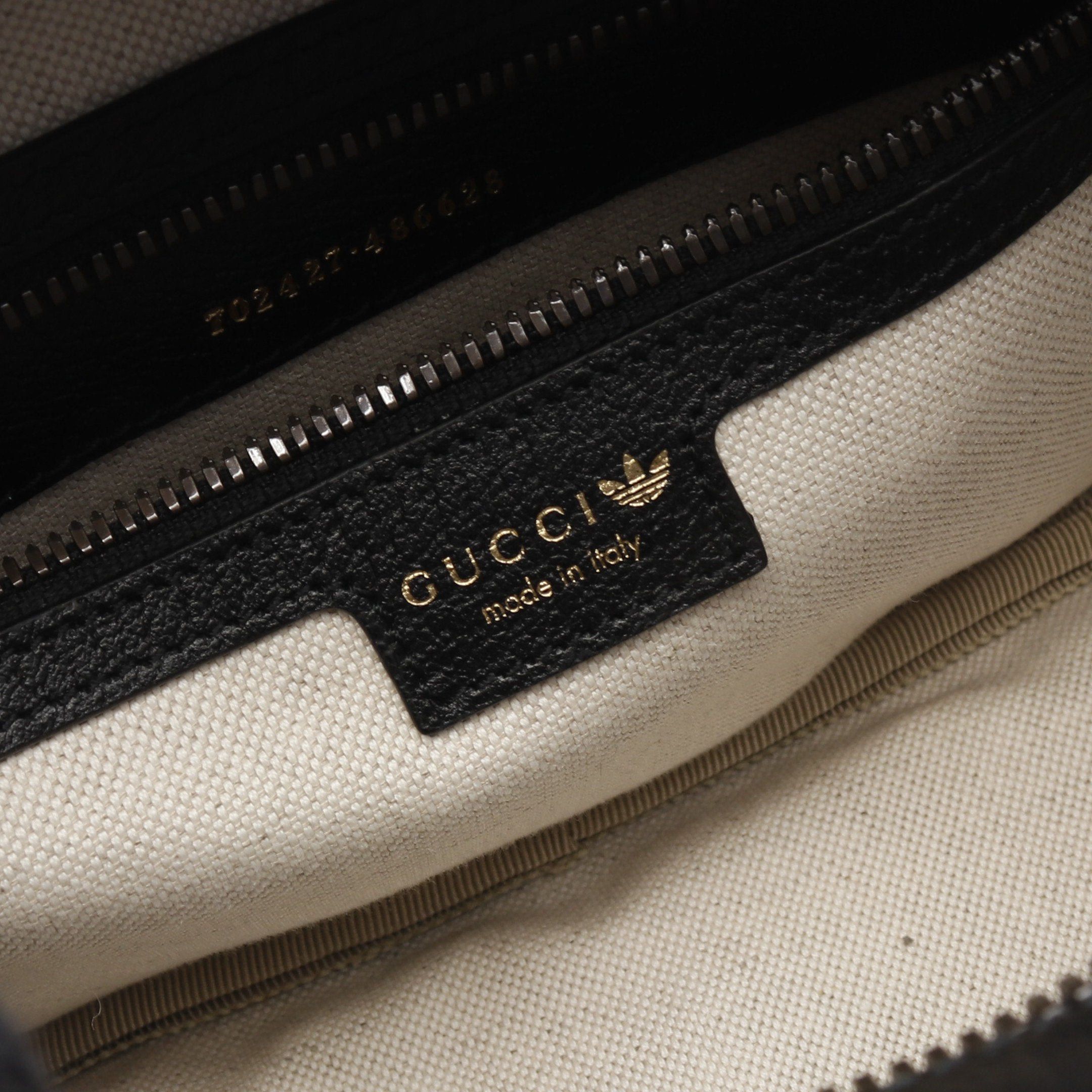 Gucci Gucci Gucci * Adidas Gg Crystal Shoulder Bag Coated Canvas Leather Blue Black Multicolor Size ONE SIZE - 4 Thumbnail