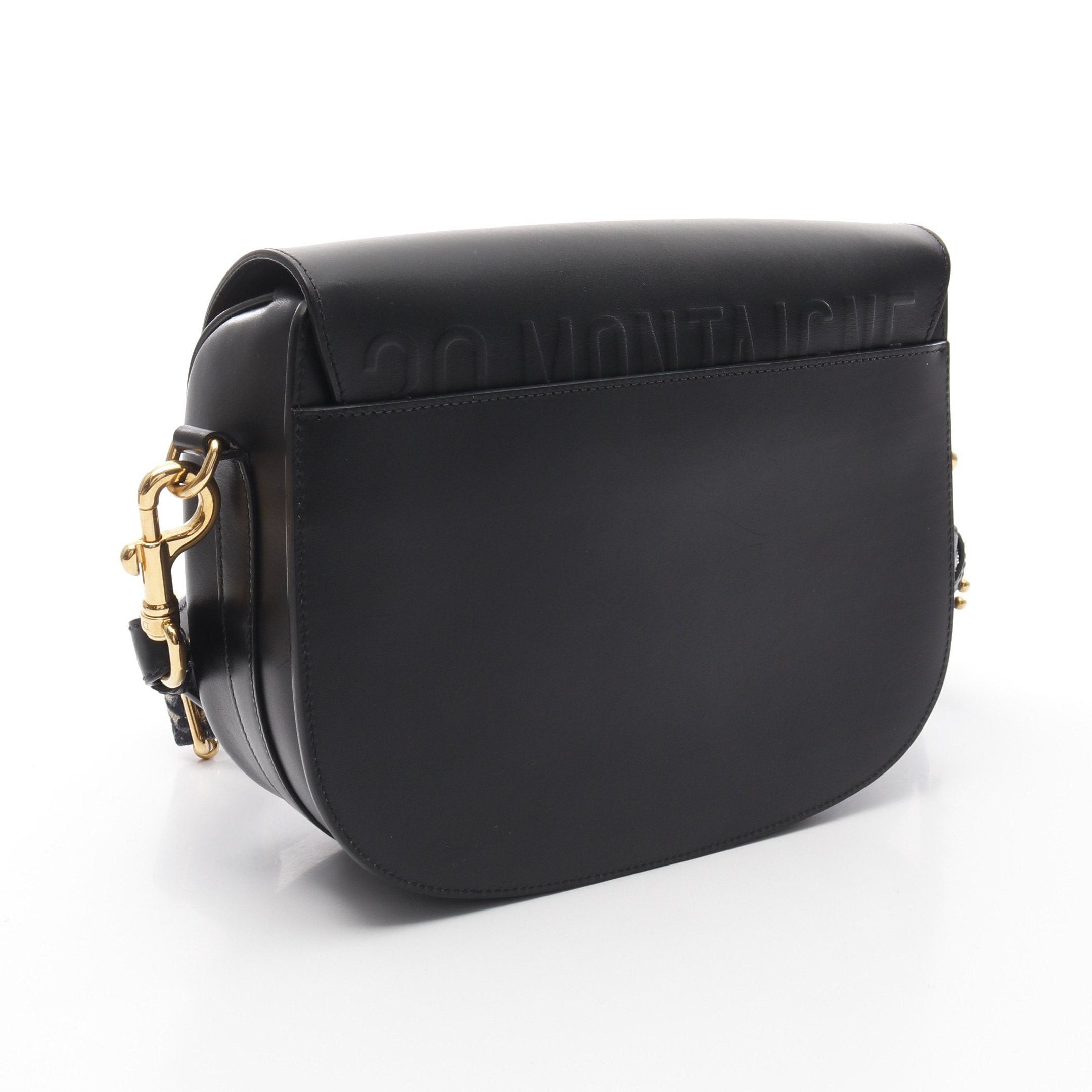 Dior Dior Bobby Large Shoulder Bag Leather Black Size ONE SIZE - 2 Thumbnail