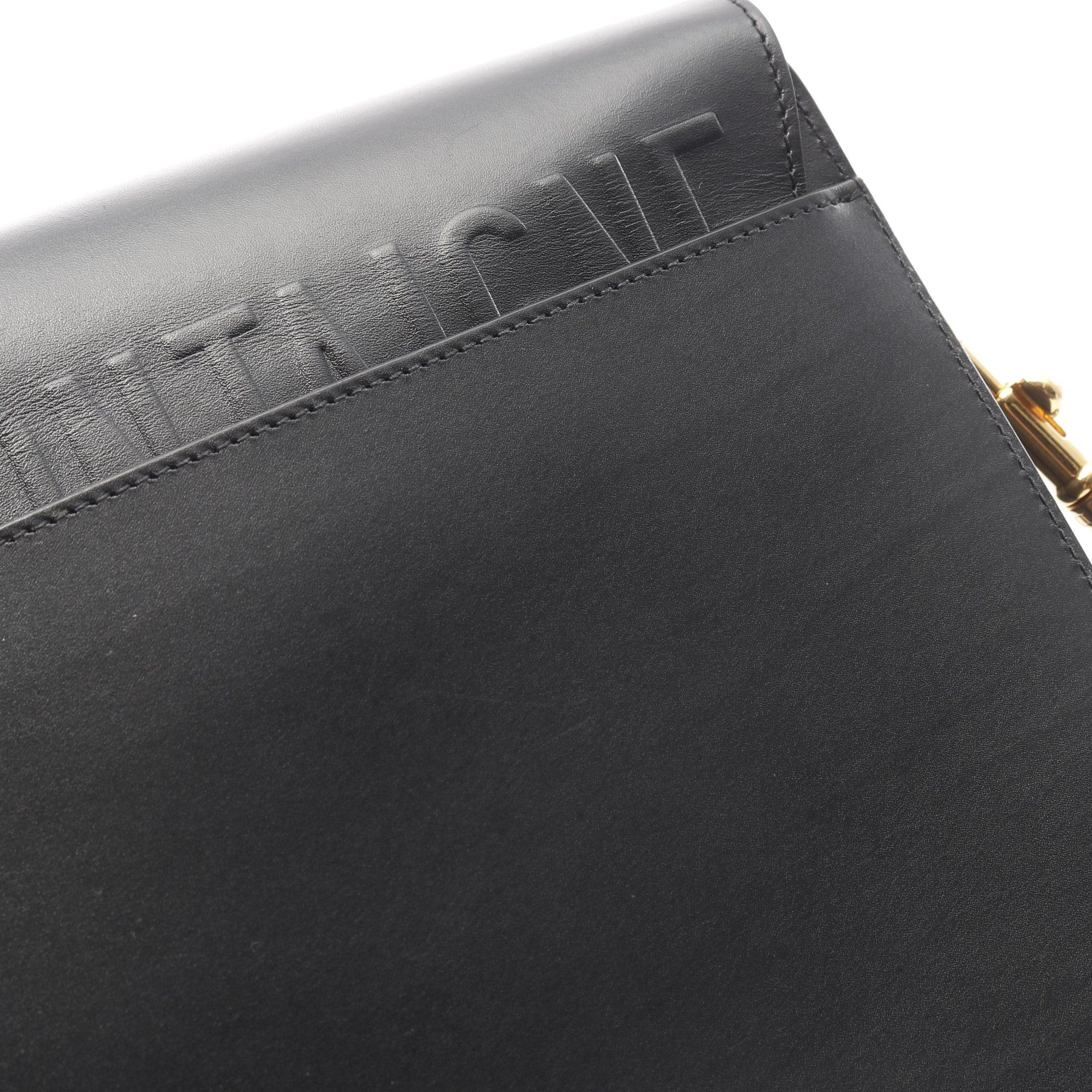 Dior Dior Bobby Large Shoulder Bag Leather Black Size ONE SIZE - 8 Thumbnail