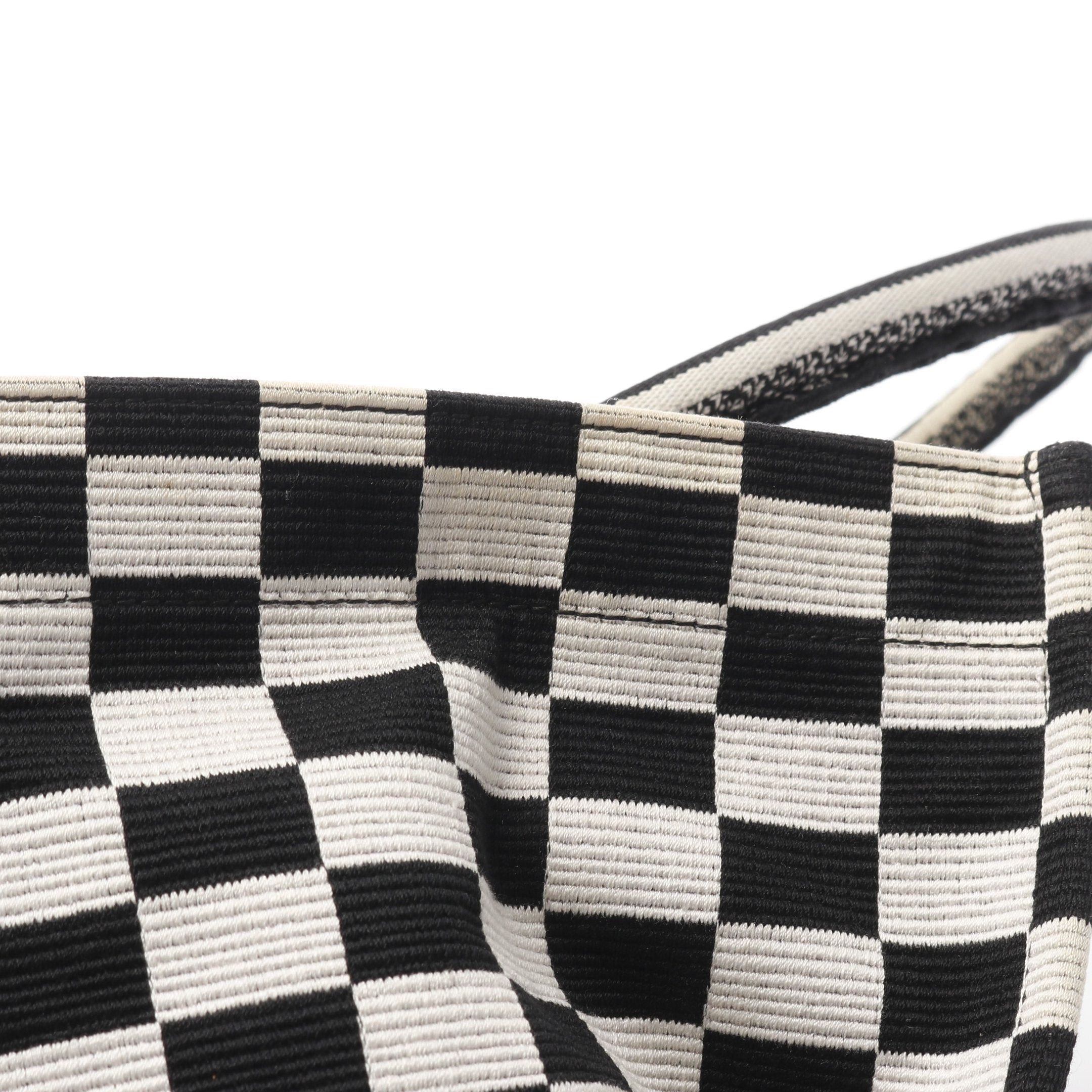 Dior Dior Book Tote Large Handbag Bag Canvas Black White Size ONE SIZE - 5 Thumbnail