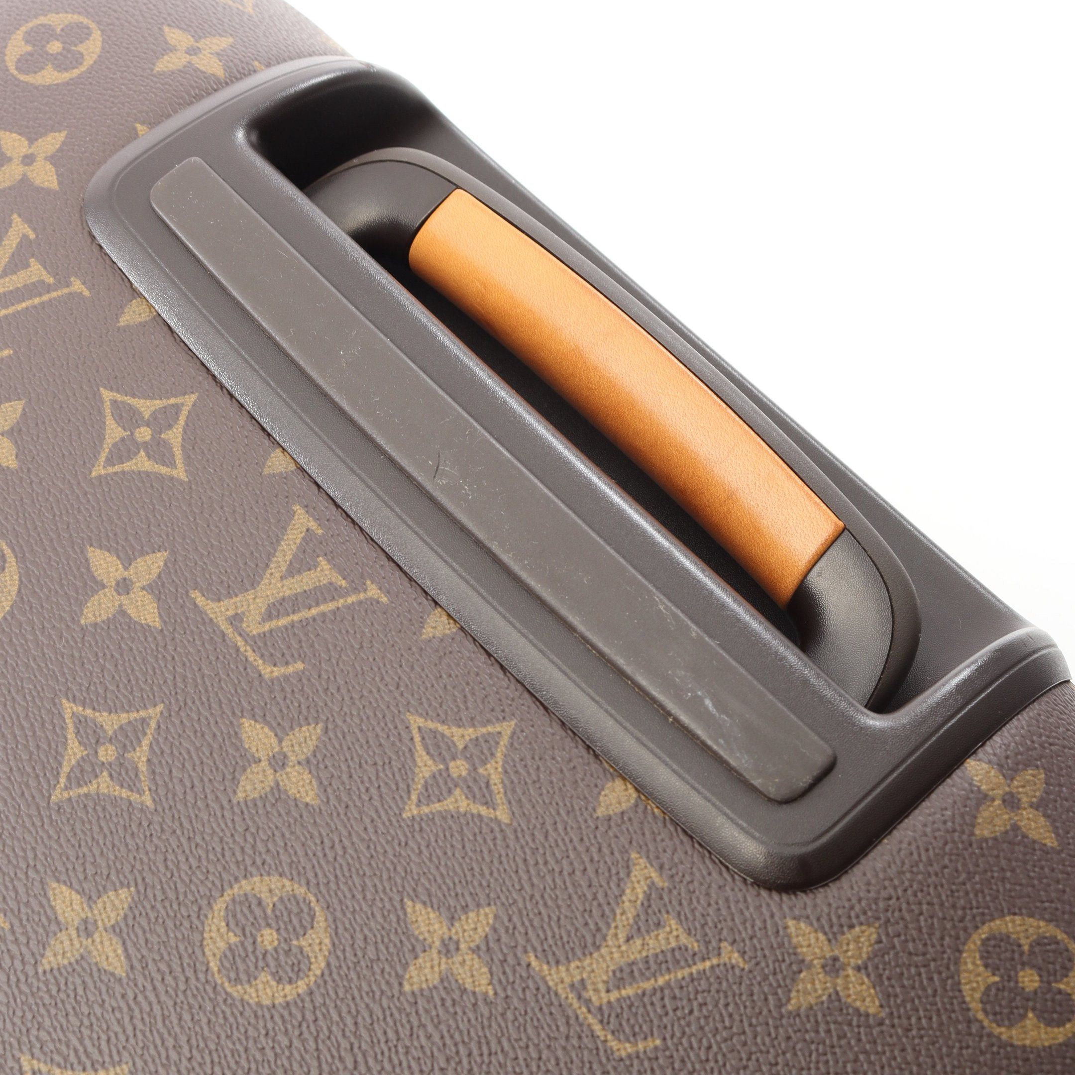 Louis Vuitton Louis Vuitton Pegas 50 Monogram Carry Case Suitcase Leather Brown Size ONE SIZE - 9 Thumbnail