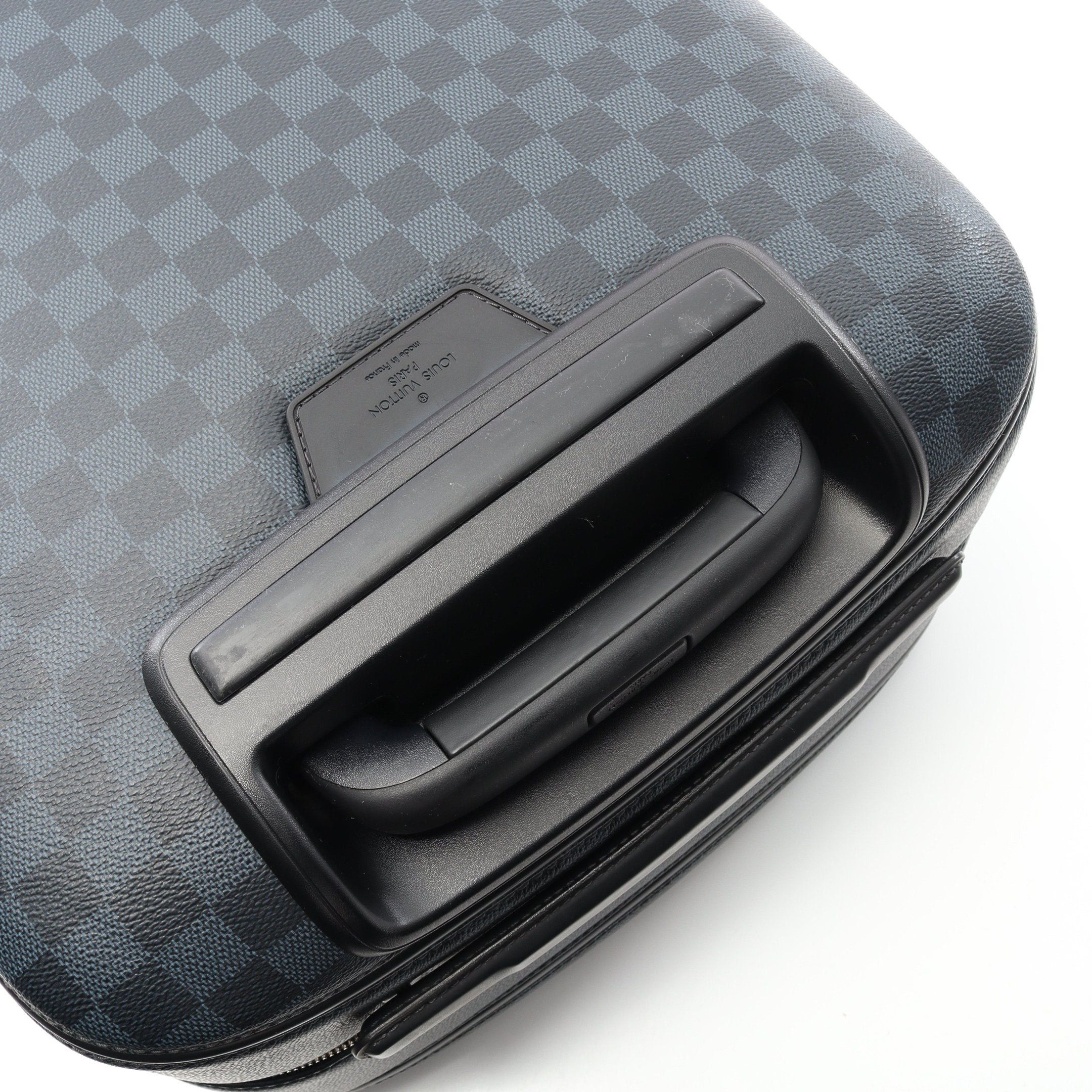 Louis Vuitton Louis Vuitton Zephyr 55 Damier Cobalt Carry Case Suitcase Leather Blue Size ONE SIZE - 8 Thumbnail