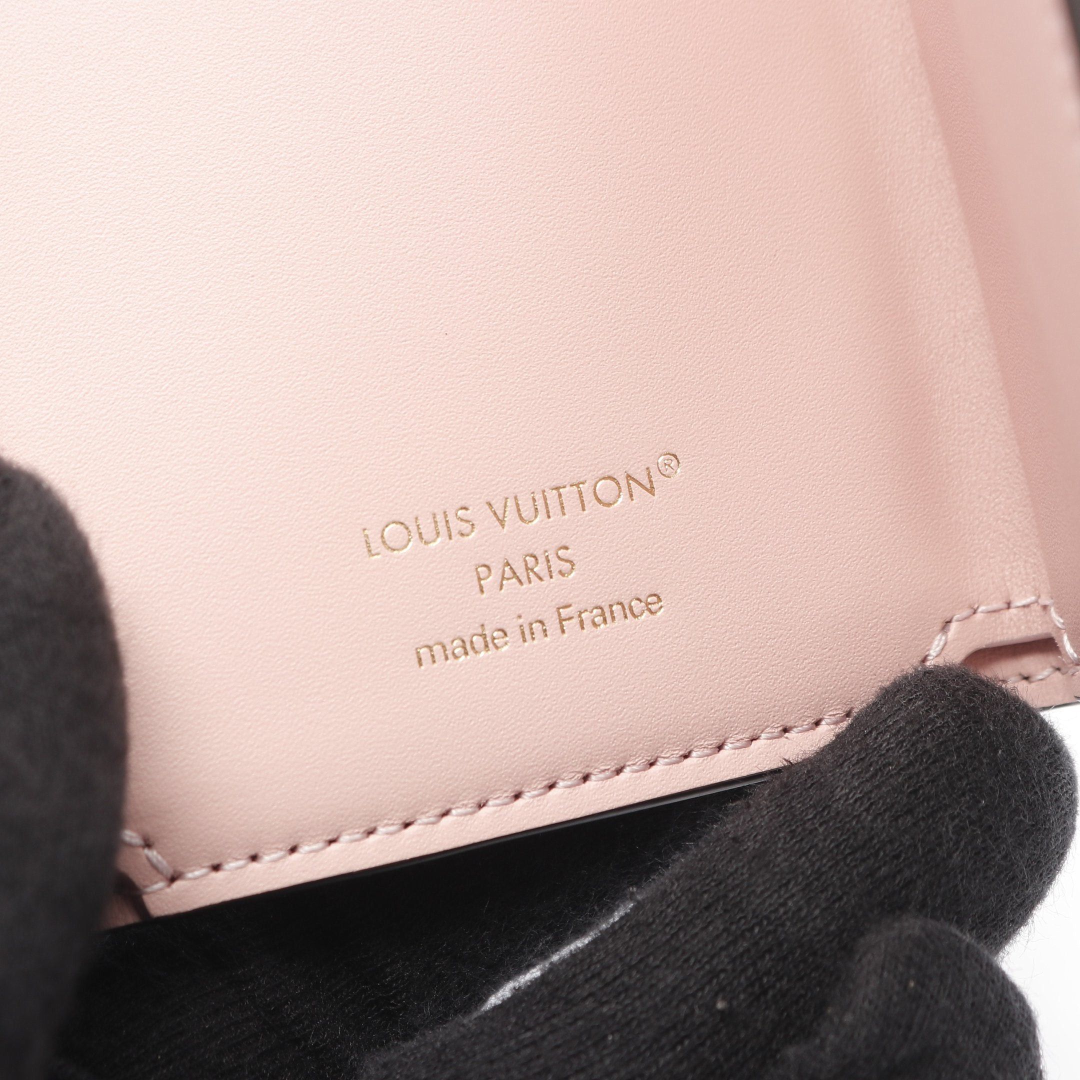 Louis Vuitton Louis Vuitton Portefeuil Celeste Monogram Rose Ballerina Trifold Wallet Brown Size ONE SIZE - 4 Thumbnail